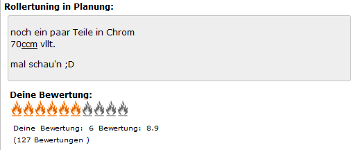 Eine typische Umfrage mit festgelegter Gesamtlaufzeit bei der eine Option vom Benutzer gewählt werden kann. Drupal CMS Umfrage / Abstimmung