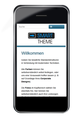 ... und einem Smartphone Responsive Webdesign Drupal Agentur