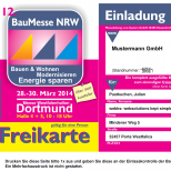 Entwicklung einer Generierung von Freikarten zur BauMesse NRW