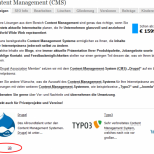 Webseiten PDF, Druck und E-Mail Versand mit Drupal CMS